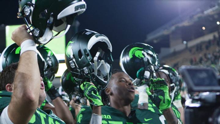 Fulfilling His Bucket List, Courtney Hawkins Talks Coaching Spartan Football