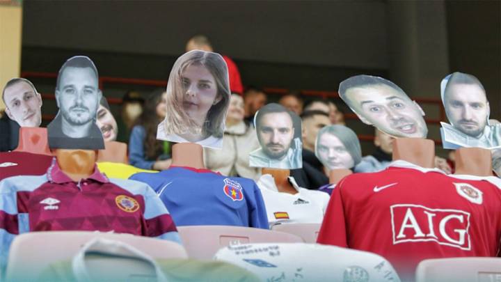Belarus Champion Uses Mannequins, Cutouts in Jerseys as Fans Stay Away From Matches