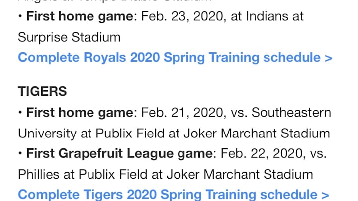 MLB cancels White Sox 2020 spring training?