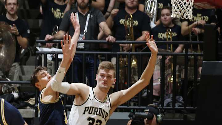 Boston College Makes Top 10 For Purdue Center Matt Haarms