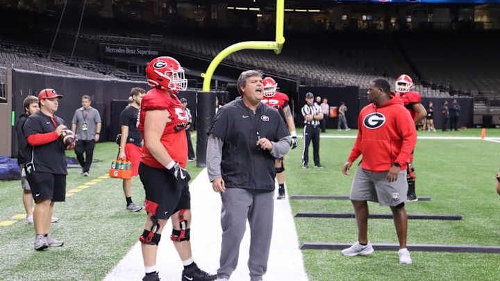 Georgia Football OL Coach Matt Luke: Picking up Where Sam Pittman Left Off Georgia Football OL Coach Matt Luke: Picking up Where Sam Pittman Left Off