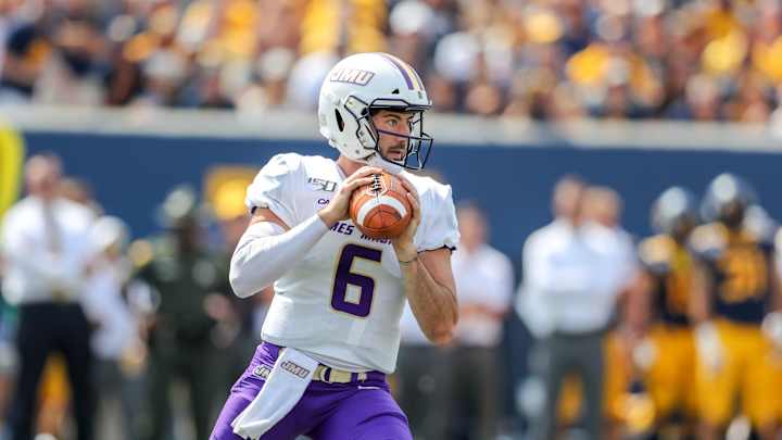 Report: Patriots Held 'Numerous' Video Calls With QB Ben DiNucci of James Madison