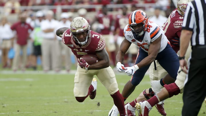 Source: New York Jets have video conference meeting with NFL Draft prospect Cam Akers