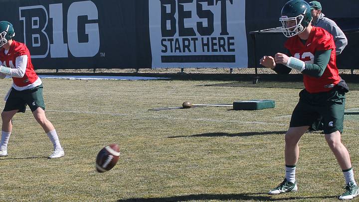 Jay Johnson Talks Quarterback Expectations at Michigan State Jay Johnson Talks Quarterback Expectations at Michigan State