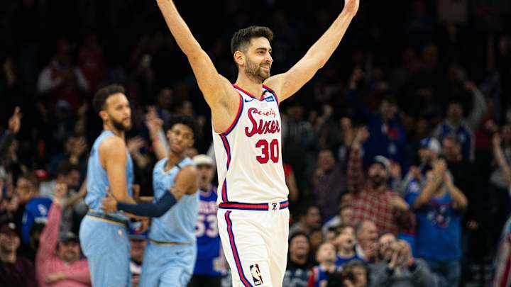 76ers' Furkan Korkmaz Attempts Drake's 'Toosie Slide'