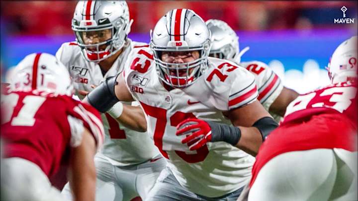 Buckeyes' Jonah Jackson Meets Eye Test for Bears at Guard