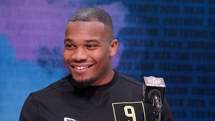 Interest in J.K. Dobbins Peaking with Draft One Week Away