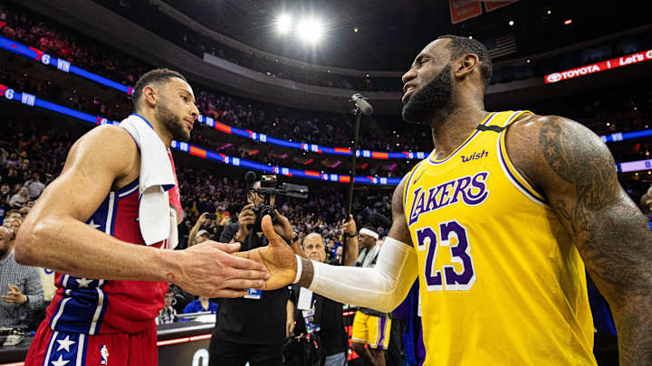 Lakers' LeBron James Has Heavy Praise for 76ers' Ben Simmons