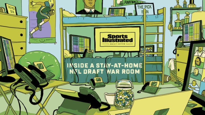 Old Bunk Beds, Troublesome Kitchen Cabinets and Squawking Parrots: On the Front Line of the Virtual Draft