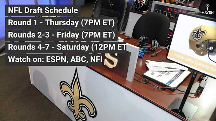 NFL Draft Live Stream: New Orleans Saints 2020 Draft - Day 2