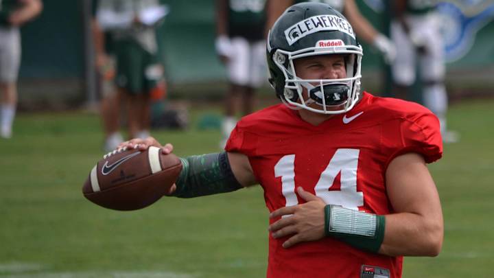 Brian Lewerke Michigan State Quarterback NFL Draft Report