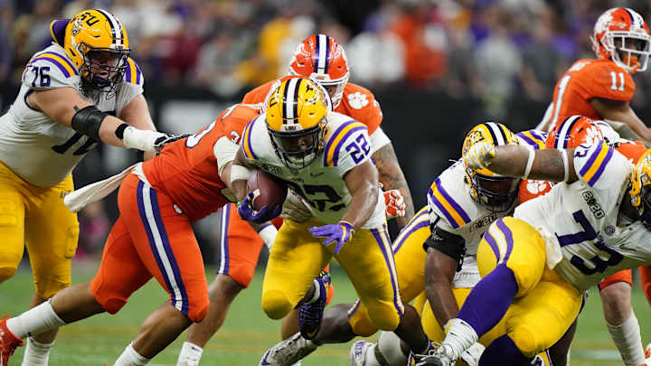 Kansas City Chiefs Draft LSU RB Clyde Edwards-Helaire with the 32nd overall pick in the NFL Draft