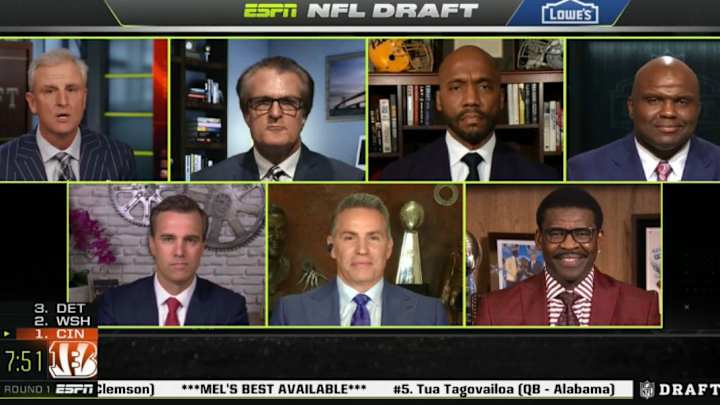 Round 1 of the NFL Draft Could Not Have Gone Better for ESPN: TRAINA THOUGHTS