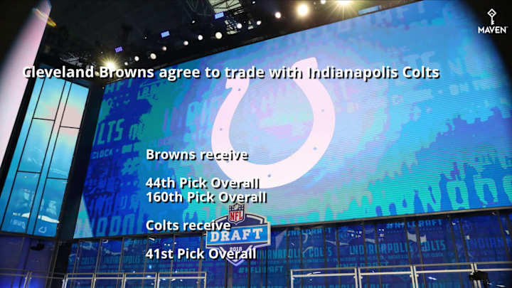 Cleveland Browns, Indianapolis Colts Swap Picks In Second Round, Gain Fifth Round Pick Cleveland Browns, Indianapolis Colts Swap Picks In Second Round, Gain Fifth Round Pick
