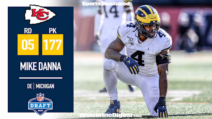 Grad-Transfer Mike Danna Goes To The Chiefs In Round 5