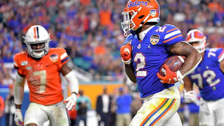 Florida coaching staff praises New York Jets fifth round pick La'Mical Perine Florida coaching staff praises New York Jets fifth round pick La'Mical Perine