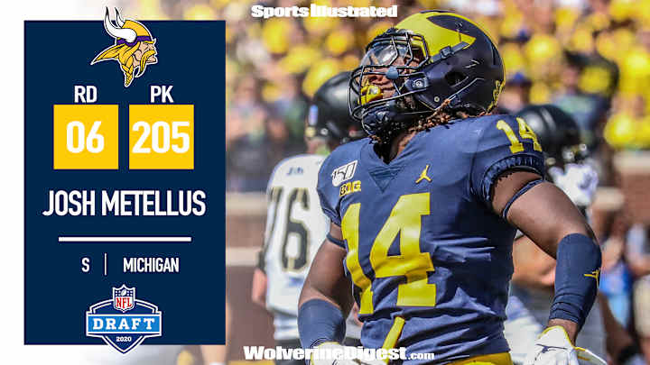Josh Metellus Picked Up In The Sixth Round Josh Metellus Picked Up In The Sixth Round