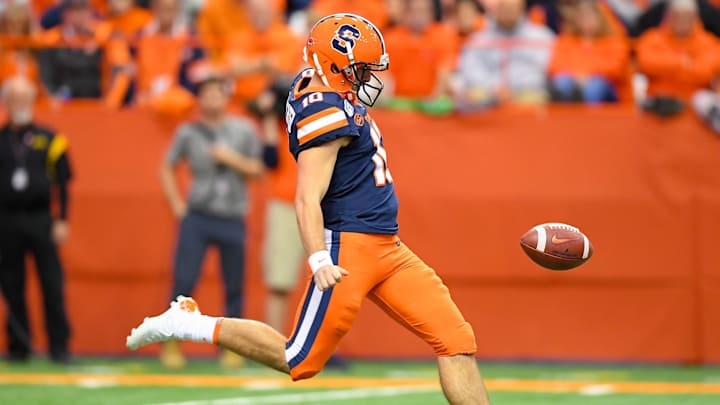 Falcons take Syracuse P Sterling Hofrichter 228th overall in the seventh round