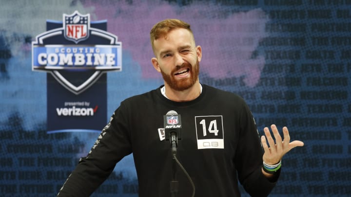 Why the New York Jets took quarterback James Morgan in the fourth round of the NFL Draft Why the New York Jets took quarterback James Morgan in the fourth round of the NFL Draft