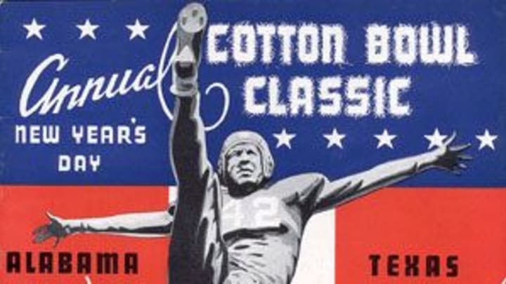 Throwback Thursday: 1942 Cotton Bowl, Alabama vs. Texas A&M