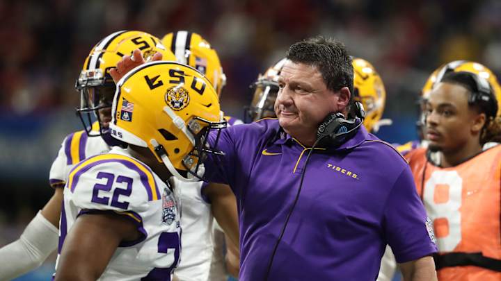 LSU Coach Ed Orgeron Recaps “Special” Weekend for Program at the 2020 NFL Draft