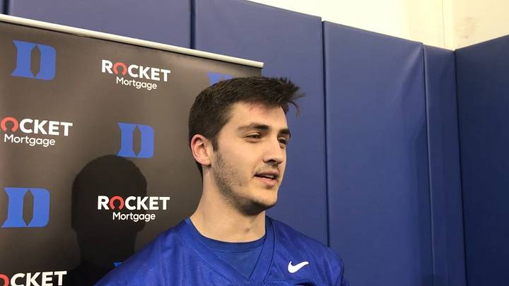 Revisiting the Duke Quarterback Battle: Gunnar Holmberg Revisiting the Duke Quarterback Battle: Gunnar Holmberg