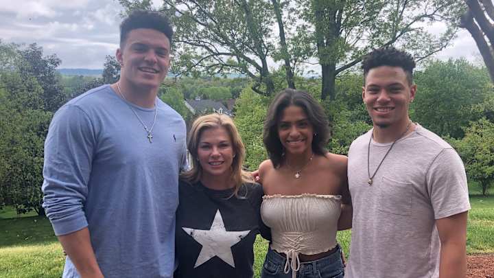 Brycen Hopkins' Dream Weekend With Family Ends on a High Note with Pick by Rams