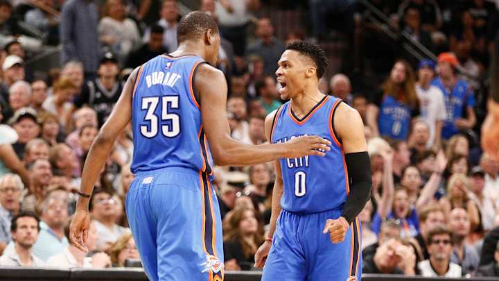 Russell Westbrook, Kevin Durant Relationship 'Repairing Faster Than People Realize' Russell Westbrook, Kevin Durant Relationship 'Repairing Faster Than People Realize'
