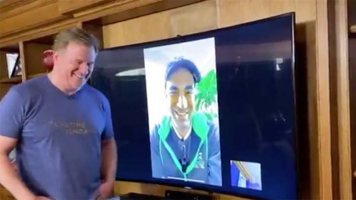 Roger Goodell Surprises Baltimore Doctor with Super Bowl Tickets