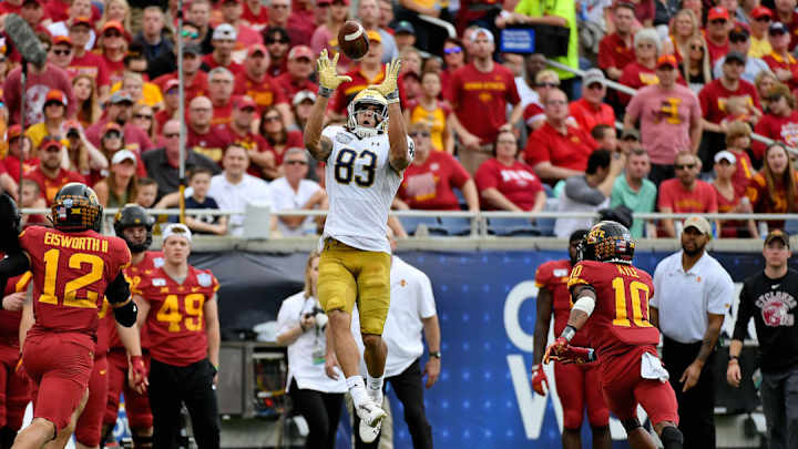 Notre Dame HC Brian Kelly Explains Where Chase Claypool Fits Best on the Field