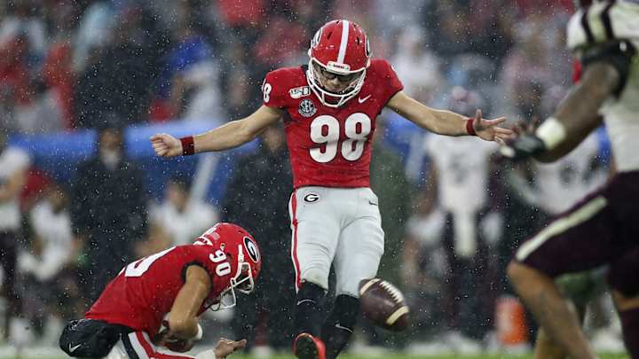 Colts' Official UFA List Includes Georgia Kicker Rodrigo Blankenship, Indianapolis native Kendall Coleman