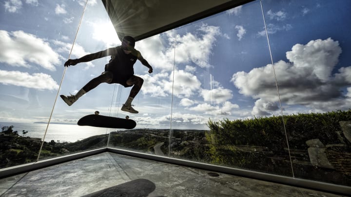 At Home with Pro Skateboarder Nyjah Huston During Quarantine