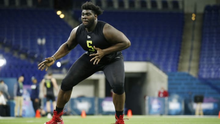 Watch: New York Jets first round pick Mekhi Becton's unbelievably grueling workout regimen