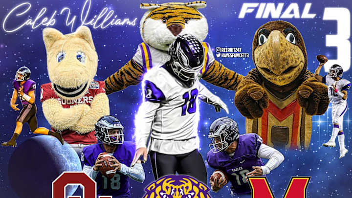 Caleb Williams Cuts List to Final Three in 'All on the Line' Blog