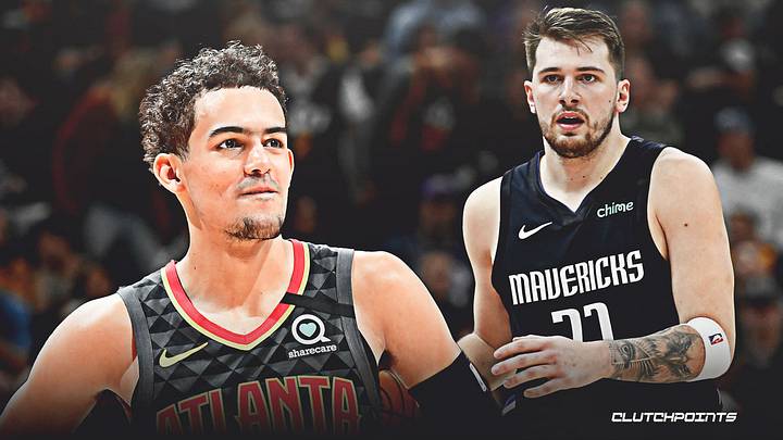 Trae Young on 'Super' Secret to Luka Doncic's Mavs Success Trae Young on 'Super' Secret to Luka Doncic's Mavs Success