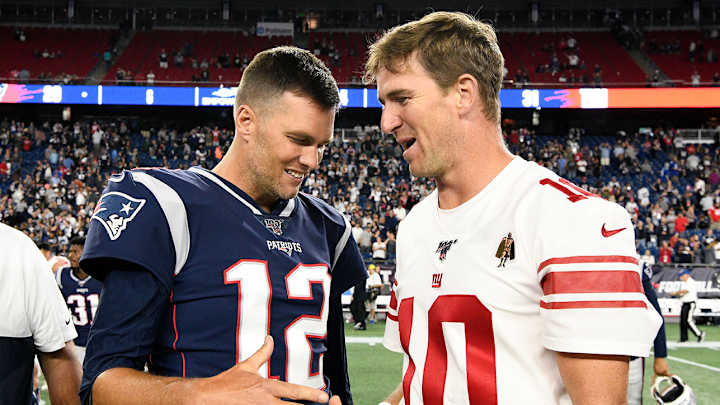 Eli Manning Congratulates Tom Brady on NFL Retirement