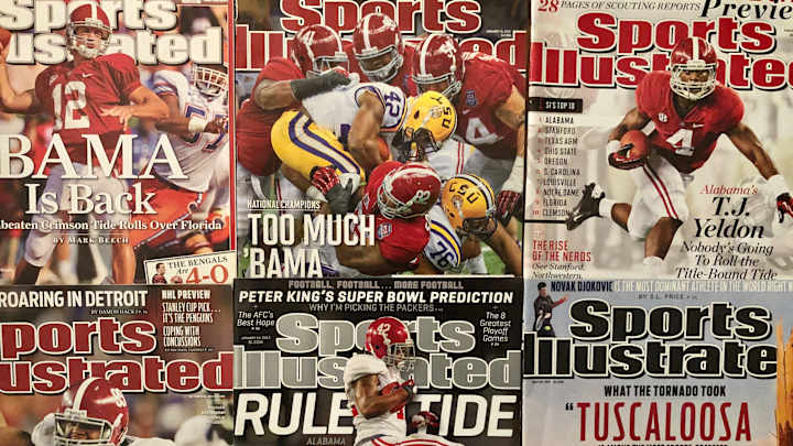 The Top 25 Alabama Sports Illustrated Covers The Top 25 Alabama Sports Illustrated Covers