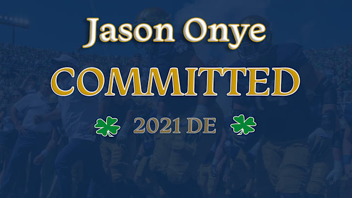 BREAKING: DE Jason Onye Commits To Notre Dame