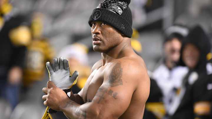 Best of SI: Former Steeler James Harrison Pushes Sled Weighing Nearly 2,000 Pounds