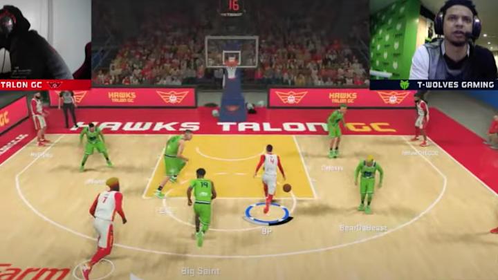 Hawks Talon Top T-Wolves Gaming In Second Outing of Season