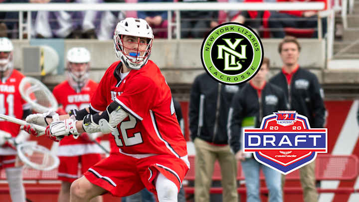 LAX: Colin Burke makes history for Utah after being taken in the MLL draft