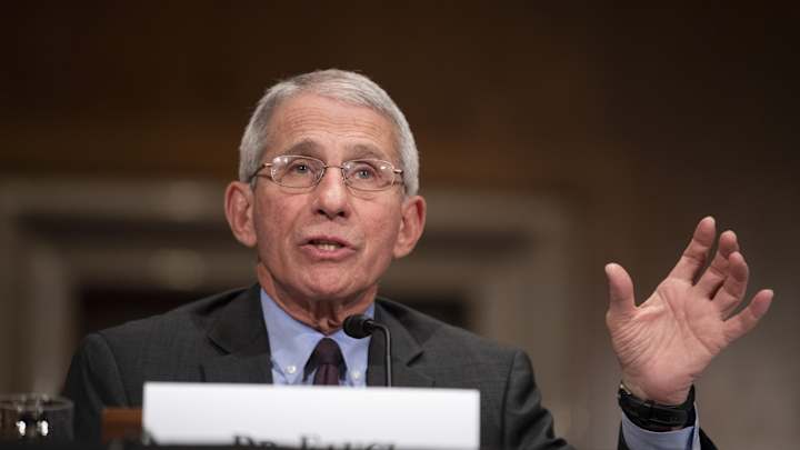 Dr. Anthony Fauci: Football offers “the perfect set up for spreading”