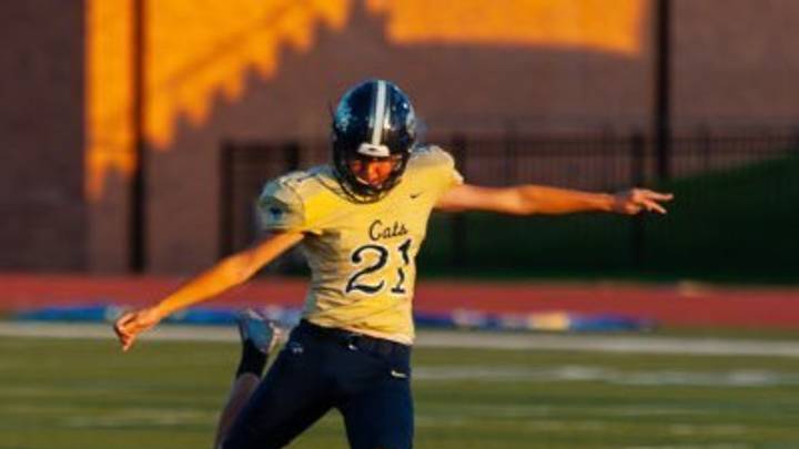 Gundy and Cowboys May Have Found Their Future Kicker and Punter in Southmoore's Little Gundy and Cowboys May Have Found Their Future Kicker and Punter in Southmoore's Little