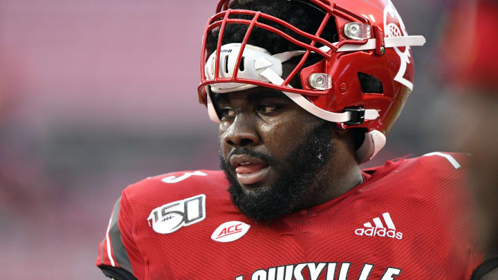 Watch: All the snaps from Mekhi Becton's dominance for Louisville in win over Syracuse