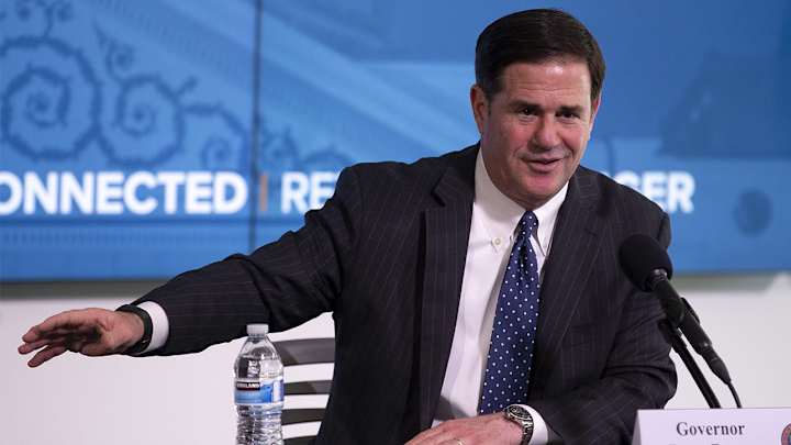 Arizona Gov. Doug Ducey Says Pro Sports Can Proceed Without Fans Starting May 16