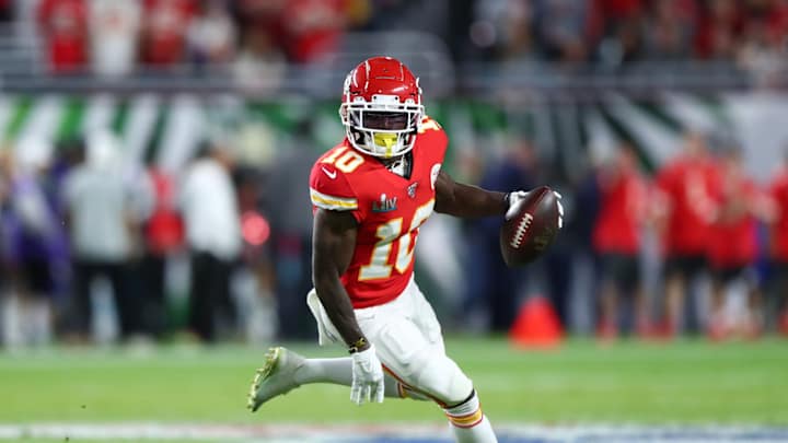 How Many Touchdowns Will Tyreek Hill Score in 2020?