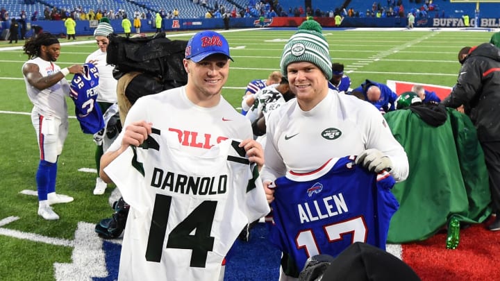Will New York Jets quarterback Sam Darnold have a bigger 2020 than the Buffalo Bills Josh Allen?