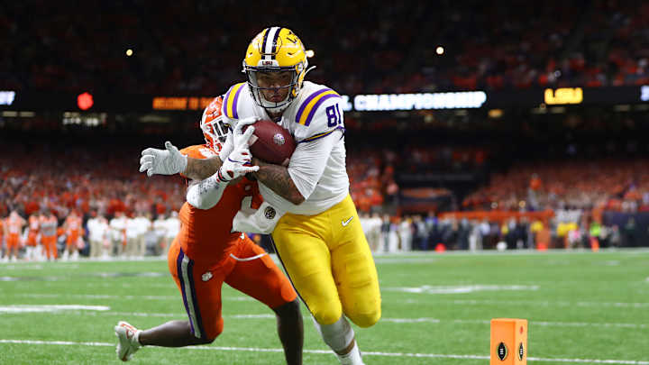 LSU Football’s Thaddeus Moss on Decision to Sign With Redskins, How Going Undrafted Has Fueled Him