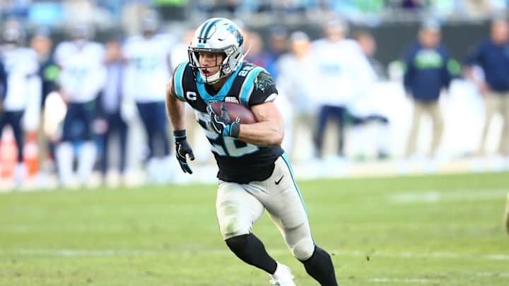 WATCH: Christian McCaffrey Makes Sick Behind-the-Back Catch WATCH: Christian McCaffrey Makes Sick Behind-the-Back Catch