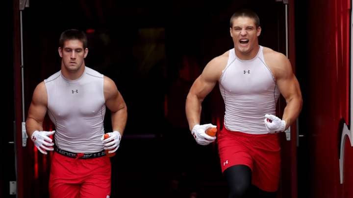Wisconsin LB Leo Chenal Shows Strength in Bench Press Video